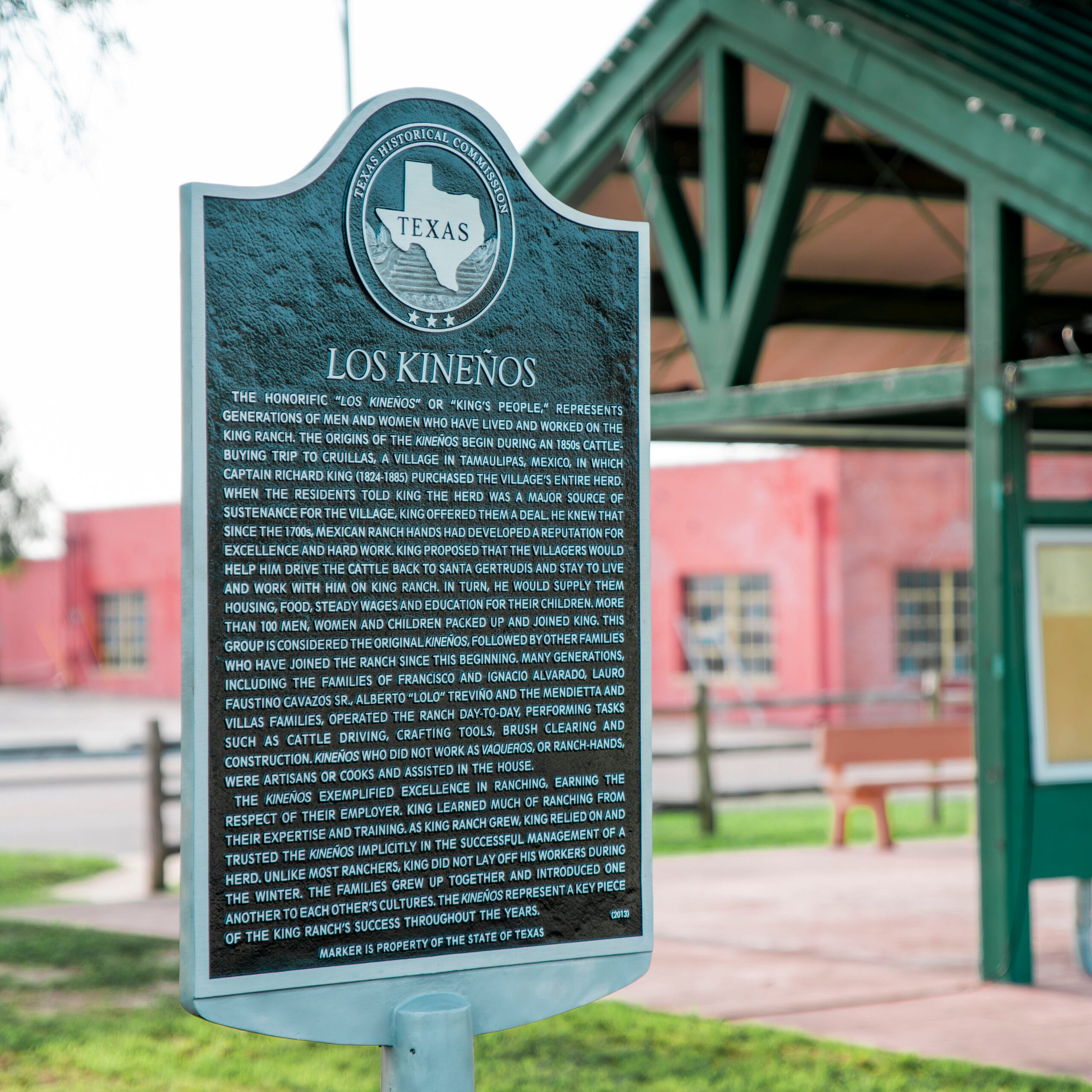 Public art or historic landmark in Kingsville